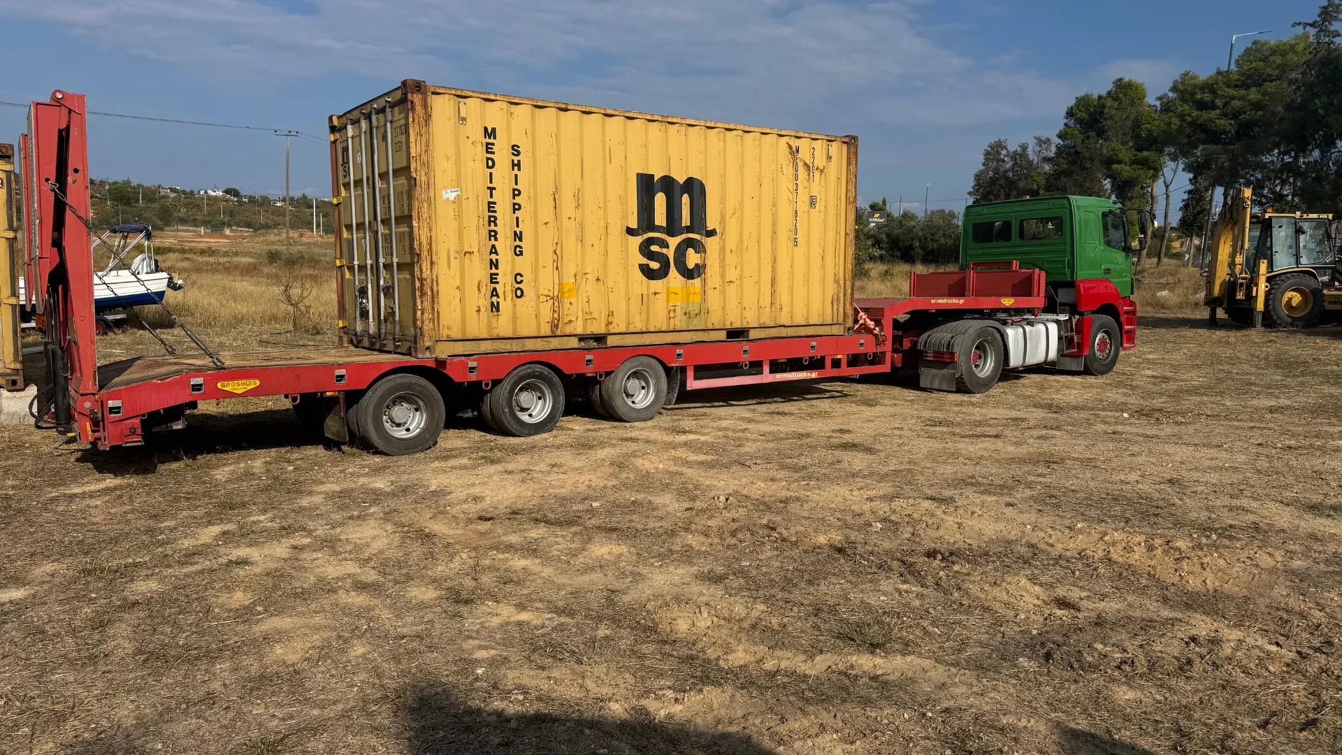 Όχημα μεταφοράς βαρέων φορτίων