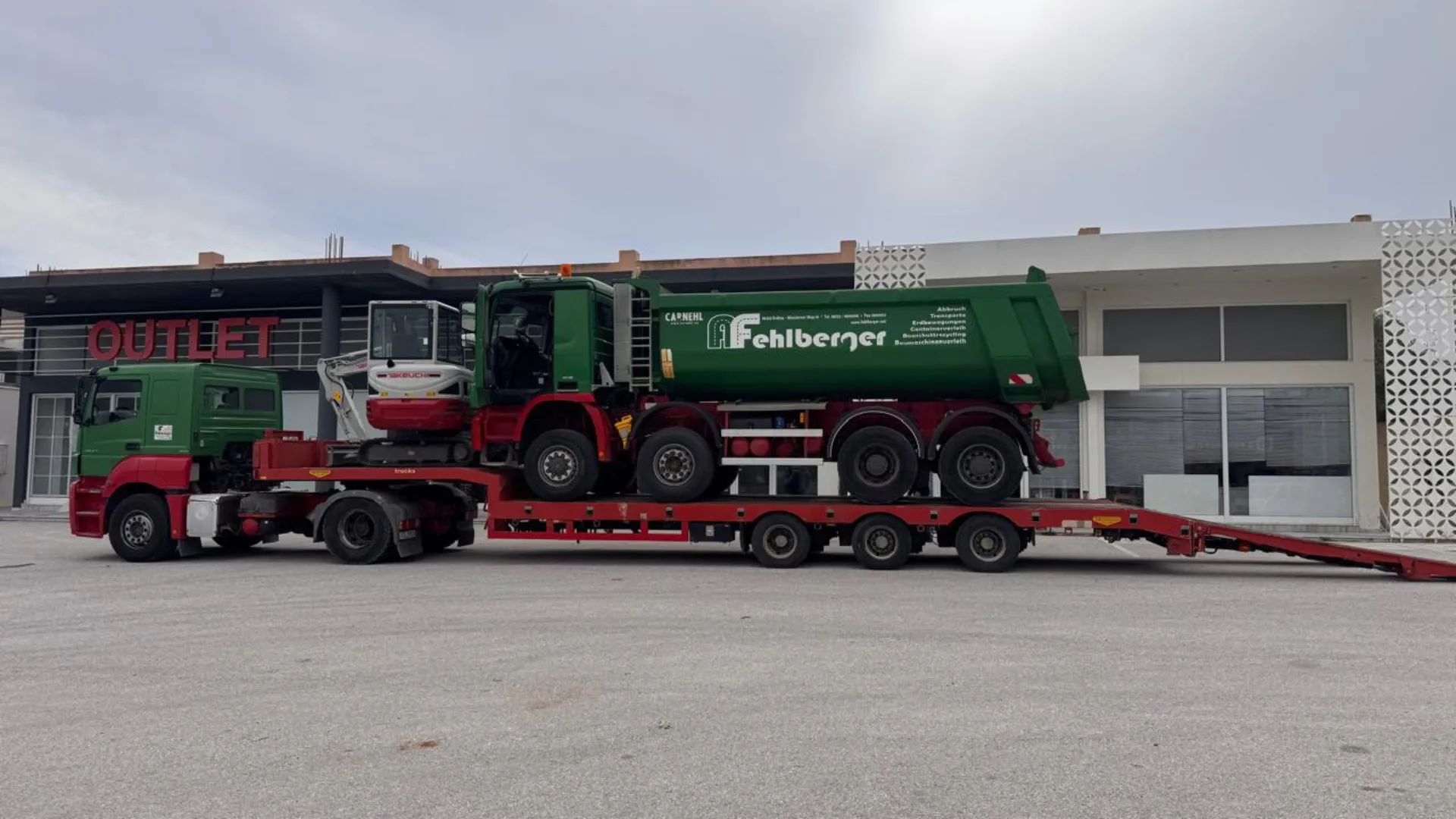 Όχημα μεταφοράς βαρέων φορτίων